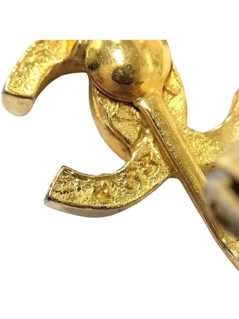 Chanel Cc Logo Clip-On Earrings Metal #299777C62B